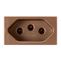 Modulo Tomada Elétrica 20A Corten Recta Satin Blux