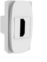 Módulo Tomada HDMI Gracia Branco 85345 - Alumbra