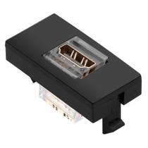 Módulo Tomada Hdmi - Inova Preto Fosco - 85718
