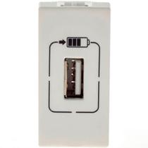 Módulo Tomada Legrand Pial Plus+ Carregador USB - 1100mA - 615088BC