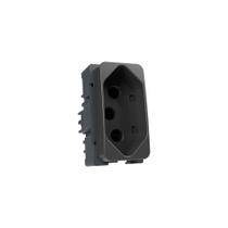 Módulo Tomada MarGirius B3 Colors 2P+T 20A Grafite