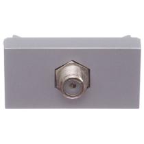 Módulo Tomada para Antena de TV Cabo Coaxial Alumínio Orion - S70546874 - SCHNEIDER Módulo Tomada para Antena de TV Cabo Coaxial Alumínio Orion - S70546874 - SCHNEIDER