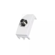 Módulo Tomada para antena de TV coaxial 75 Ohms Sleek Branco