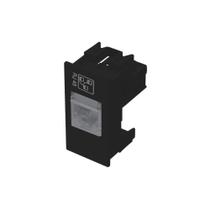 Módulo Tomada Para Rede De Informática Fame Habitat Black Rj45 Cat6 8 Vias Preto Módulo Tomada Para Rede De Informática Fame Habitat Black Rj45 Cat6 8 Vias Preto