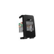 Módulo Tomada Para Rede De Informática Margirius B3 Colors Rj45 Cat6 Preto Ebony Módulo Tomada Para Rede De Informática Margirius B3 Colors Rj45 Cat6 Preto Ebony