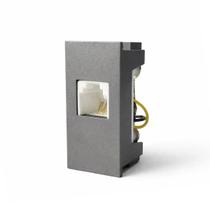 Modulo Tomada para Telefone com Conector RJ11 4 Vias Linha Habitat Onix - Fame