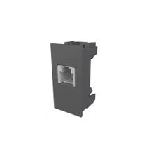 Módulo Tomada para Telefone Fame Habitat Onix RJ11 2 Vias Módulo Tomada para Telefone Fame Habitat Onix RJ11 2 Vias