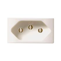 Módulo Tomada Pezzi 2p+t 10a 250v Branco Linha 50.000