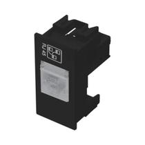 Módulo Tomada Preto Rede Rj45 6E 8V - Fame