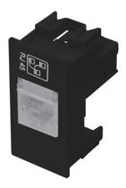 Módulo Tomada Rede Informática Rj45 Preto Fame Habitat Black 4041