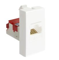 Módulo Tomada Rede Rj45 Cat5 Branco Inova Pro 85024 Alumbra