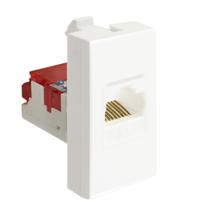 Módulo Tomada Rede RJ45 Cat5 Branco Inova Pro 85024 Alumbra