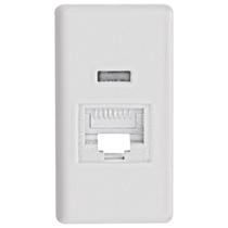 Módulo Tomada Rede RJ45 Cat6 Branco 57115/056 Tramontina Liz Módulo Tomada Rede RJ45 Cat6 Branco 57115/056 Tramontina Liz