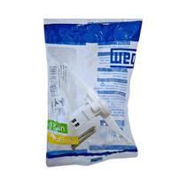 Módulo Tomada Redonda Longa 2P+T 10A 250V WEG Klin Design Clássico e Durabilidade