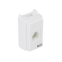 Módulo Tomada RJ11 2 Vias Branco i9 9561 Ilumi