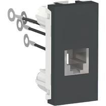 Modulo Tomada Rj11 4 Fios Grafite Orion S70549194 Schneider
