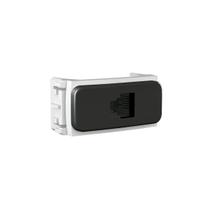 Módulo tomada rj11 4 fios preto compose - weg