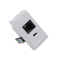 Módulo Tomada RJ11 4 Vias Branco 57115051 Tramontina Módulo Tomada RJ11 4 Vias Branco 57115051 Tramontina