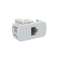 Módulo Tomada RJ45 CAT.5E Branca Neo Sottile Enerbras