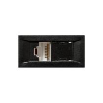 Módulo Tomada Rj45 Cat5e - Delta Mondo Carbono Soprano