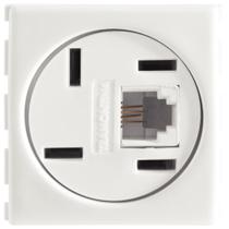 Módulo Tomada Telefone 4 Pinos e RJ11 Tramontina Modelo Americano Módulo Tomada Telefone 4 Pinos e RJ11 Tramontina Modelo Americano