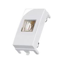 Modulo Tomada Telefone Femea Rj11 4 Fios Branco Sleek Margirius Modulo Tomada Telefone Femea Rj11 4 Fios Branco Sleek Margirius