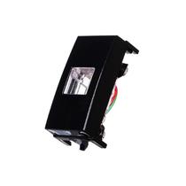 Módulo Tomada Telefone Femea Rj11 4 Fios Ebony Preto Sleek Margirius Módulo Tomada Telefone Femea Rj11 4 Fios Ebony Preto Sleek Margirius