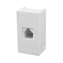 Módulo Tomada Telefone RJ11 2 Fios Linha Slim Ilumi - 8161 Módulo Tomada Telefone RJ11 2 Fios Linha Slim Ilumi - 8161