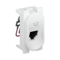 Modulo Tomada Telefone RJ11 4 Vias Nereya Pial Legrand Branco 663072
