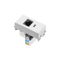 Módulo Tomada Telefone RJ11 57115/051 Liz Tramontina Branco