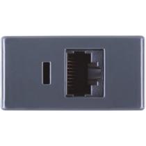 Módulo Tomada Telefone RJ11 Tramontina Grafite