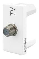 Módulo Tomada Tv Coaxial Branca - 615030BC - Pial Plus +