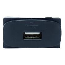 Módulo tomada USB 2A Bivolt 1 Módulo Gracia Alumbra