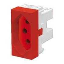 Modulo Tomada Vermelha 2P+T 20A - Elegance Fame