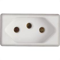 Modulo Tramontina 1Tomada 20A Branco 032/38 Modulo Tramontina 1Tomada 20A Branco 032/38