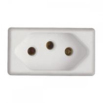 Modulo Tramontina 1Tomada 20A Branco 032/38 Modulo Tramontina 1Tomada 20A Branco 032/38