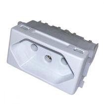 Modulo Tramontina Liz/Lux² 1 Tomada 2P+T. 10A. Branca - 57115/030 Modulo Tramontina Liz/Lux² 1 Tomada 2P+T. 10A. Branca - 57115/030