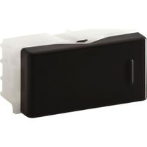 Modulo Tramontina Liz/Lux² Grafite 1 Simples 10A. - 57215/010 Modulo Tramontina Liz/Lux² Grafite 1 Simples 10A. - 57215/010