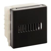 Modulo Tramontina Liz/Lux² Grafite Campainha Cigarra Bivolt 10A. - 57215/063