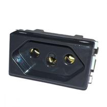 Modulo Tramontina Liz/Lux² Grafite Tomada 2P+T. 20A. Baixa - 57215/038