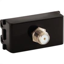 Modulo Tramontina Liz/Lux² Grafite Tomada Tv Sat - 57215/042 Modulo Tramontina Liz/Lux² Grafite Tomada Tv Sat - 57215/042