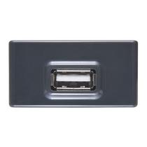 Módulo Tramontina USB 1,5 A Grafite Bivolt Tramontina