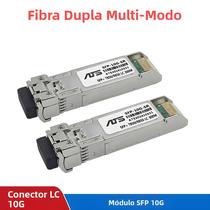 Módulo Transceptor De Fibra SFP+ Multi-Modo SR Duplex LC 850nm 300m Para Switch Cisco Mikrotik