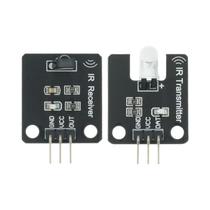 Módulo Transmissor E Receptor Infravermelho IR 38kHz Sensor Digital Para Arduino Bloco De Construção Módulo Transmissor E Receptor Infravermelho IR 38kHz Sensor Digital Para Arduino Bloco De Construção