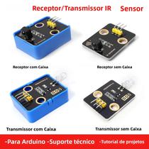 Módulo Transmissor E Receptor Infravermelho Para Arduino Raspberry Pi Lego Keyestudio Monitoramento