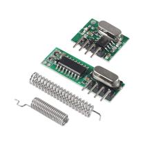 Módulo Transmissor E Receptor RF Sem Fio 433MHz Com Antena Para Kit De Controle Remoto DIY Arduino Módulo Transmissor E Receptor RF Sem Fio 433MHz Com Antena Para Kit De Controle Remoto DIY Arduino
