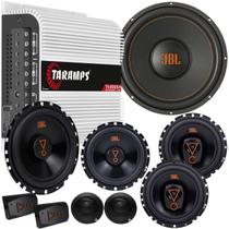 Módulo TS800x4 + Kit 2 Vias 62VMS80 + Sub JBL 10SWMS350 + Par 6TRMS80
