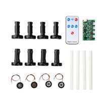 Módulo Umidificador Com Controle Remoto Infravermelho RF 5V, Atomizador Ultrassônico, Interface Tipo