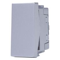 Módulo Unno Interruptor Bipolar Simples 20A 250V Prata Abb