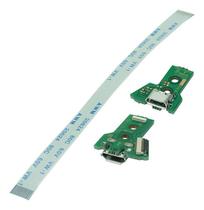 Módulo Usb Para Controle Ps4 Jds-040 Com Cabo Flat Cor Verde